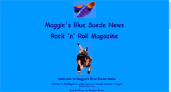 Desktop Screenshot of bluesuedenews.co.uk