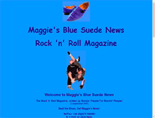 Tablet Screenshot of bluesuedenews.co.uk